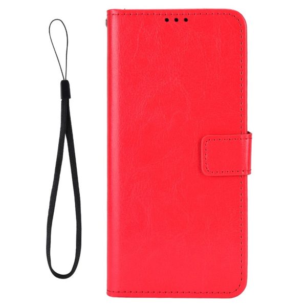 EIDERWOOD OnePlus 13R 5G Lædertekstur Flipcover - Rød For Cheap