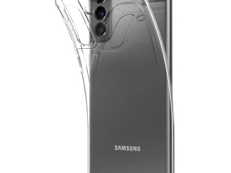 Samsung Galaxy S21 Spigen Liquid Crystal Cover - Gennemsigtig For Sale