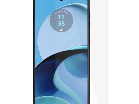 Motorola Moto G14 Hærdet Glas Arc Edge Skærmbeskyttelse - Case Friendly - Gennemsigtig Online