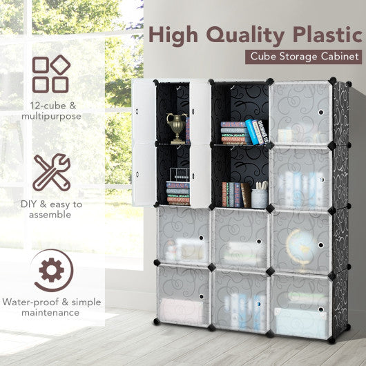 DIY 12 Cube Portable Closet Storage Organizer on Sale