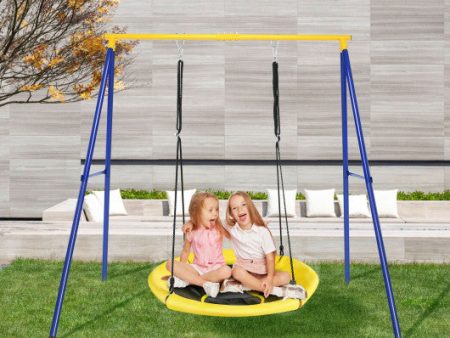 Extra Large Heavy Duty A-Frame Steel Swing Stand Online Hot Sale