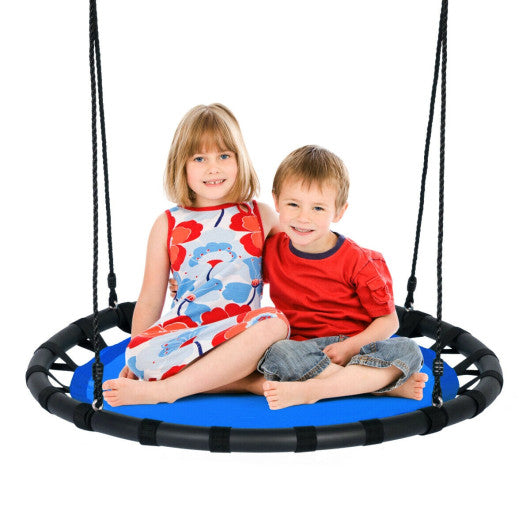 40  Flying Saucer Round Swing Kids Play Set-Blue Online