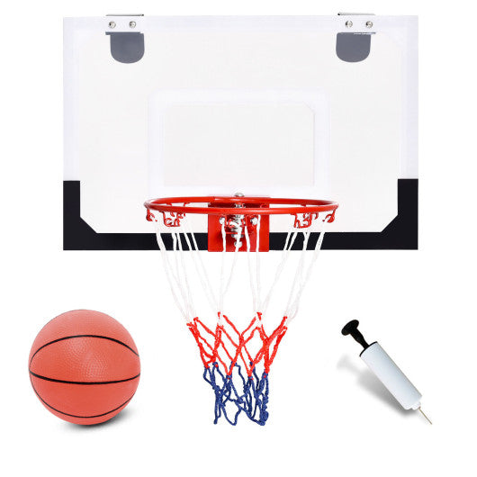 Over-The-Door Mini Basketball Hoop Includes Basketball and 2 Nets Fashion