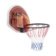 Wall Mounted Fan Backboard with Basketball Hoop and 2 Nets Hot on Sale