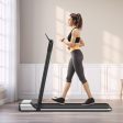 Ultra-thin Electric Folding Motorized Treadmill with LCD Monitor Low Noise Online now