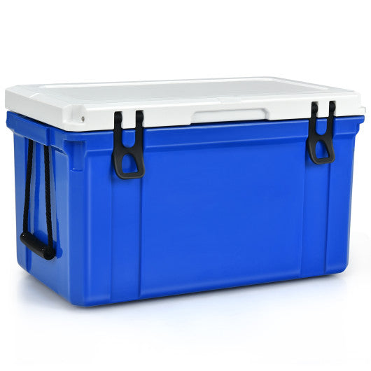 58 Quart Leak-Proof Portable Cooler  Ice Box for Camping-Blue Hot on Sale