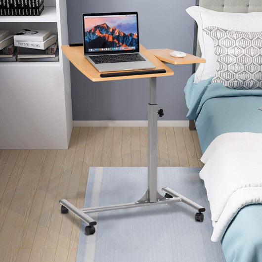 Adjustable Laptop Desk With Stand Holder And Wheels For Sale