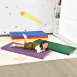 5 Pack 2 Inch Toddler Thick Rainbow Rest Nap Mats Cheap