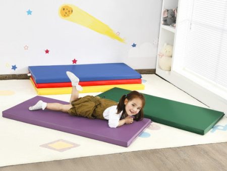 5 Pack 2 Inch Toddler Thick Rainbow Rest Nap Mats Cheap