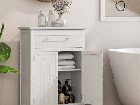 Free Standing Bathroom Storage Cabinet with Large Drawer Supply