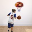 Wall Mounted Fan Backboard with Basketball Hoop and 2 Nets Hot on Sale