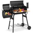 Outdoor BBQ Grill Barbecue Pit Patio Cooker Supply