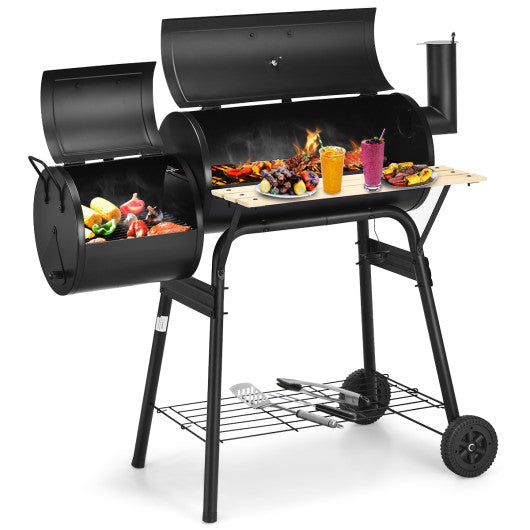 Outdoor BBQ Grill Barbecue Pit Patio Cooker Supply