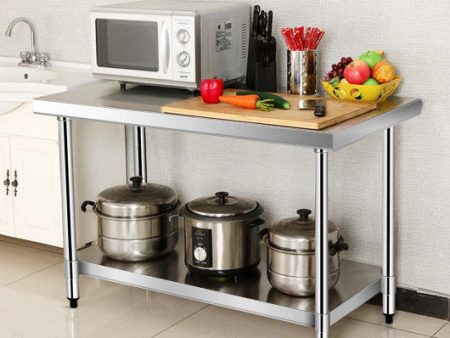 24 x 36 Inch Stainless Steel Commercial Kitchen Food Prep Table on Sale