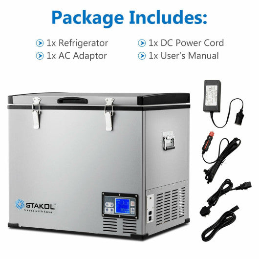 63-Quart Portable Compressor Camping Electric Car Cooler Cheap