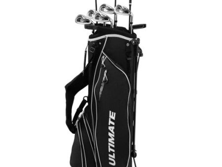 Men’s Profile Complete Golf Club Package Set Includes 10 Pieces-Black Online