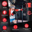 11 Pounds Kids Hanging Punching Bag Set with Punching Gloves-Black on Sale