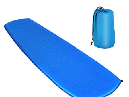 Inflatable Sleeping Pad with Carrying Bag-Blue Fashion