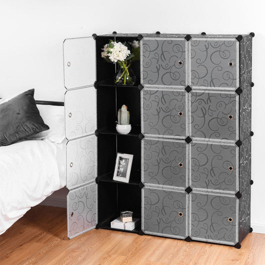 DIY 12 Cube Portable Closet Storage Organizer on Sale