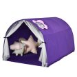 Kids Galaxy Starry Sky Dream Portable Play Tent with Double Net Curtain-Purple Fashion