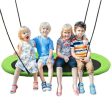 60 Inch Saucer Surf Outdoor Adjustable Swing Set-Green Discount