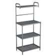 4-Tier Baker€™s Rack Stand Shelves Kitchen Storage Rack Organizer For Discount