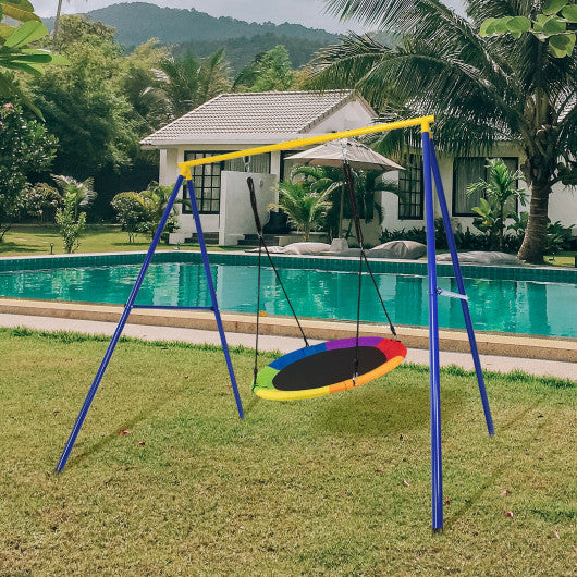 Extra Large Heavy Duty A-Frame Steel Swing Stand Online Hot Sale