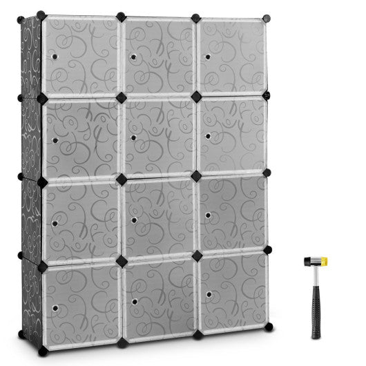 DIY 12 Cube Portable Closet Storage Organizer on Sale