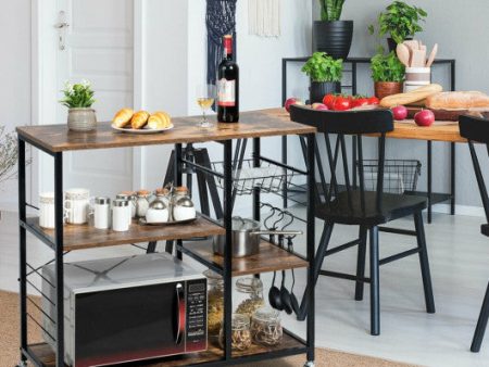 Rolling Industrial Kitchen Baker’s Storage Shelf Cheap