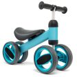 4 Wheels Baby Balance Bike Toy-Blue Cheap