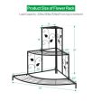 3 Tier Floral Corner Metal Plant Pot Rack on Sale