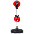 Kids Adjustable Stand Punching Bag Toy Set with Boxing Glove Cheap