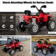 12V Kids Ride On ATV 4 Wheeler with MP3 and Headlights-Red Online now