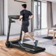 3HP Electric Folding Treadmill with Bluetooth Speaker-Silver Cheap