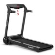 3HP Electric Folding Treadmill with Bluetooth Speaker-Silver Cheap