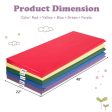 5 Pack 2 Inch Toddler Thick Rainbow Rest Nap Mats Cheap