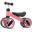 4 Wheels Baby Balance Bike Toy-Pink Online now