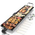 35 Inch Electric Griddle with Adjustable Temperature Supply