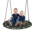 40 Inch Flying Saucer Tree Swing Outdoor Play Set with Adjustable Ropes Gift for Kids For Cheap