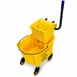 26 Quart Side Press Wringer Commercial Mop Bucket Online Sale