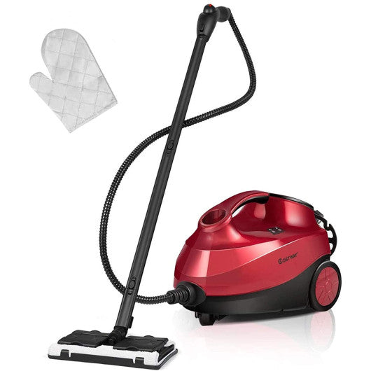 2000W Heavy Duty Multi-purpose Steam Cleaner Mop with Detachable Handheld Unit-Red Hot on Sale