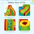 Kids Gift Inflatable Water Slide Bounce Park with 480 W Blower Hot on Sale