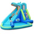 Inflatable Water Pool with Splash and Slide Without Blower Online Hot Sale