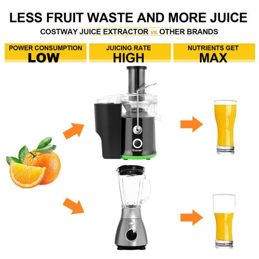 2 Speed Wide Mouth Fruit and Vegetable Centrifugal Electric Juicer For Discount