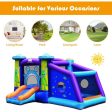 Inflatable Alien Style Kids Bouncy Castle with 480W Air Blower Fashion