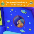 Inflatable Alien Style Kids Bouncy Castle with 480W Air Blower Fashion