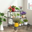 3 Tier Outdoor Metal Garden Planter Holder Shelf Online