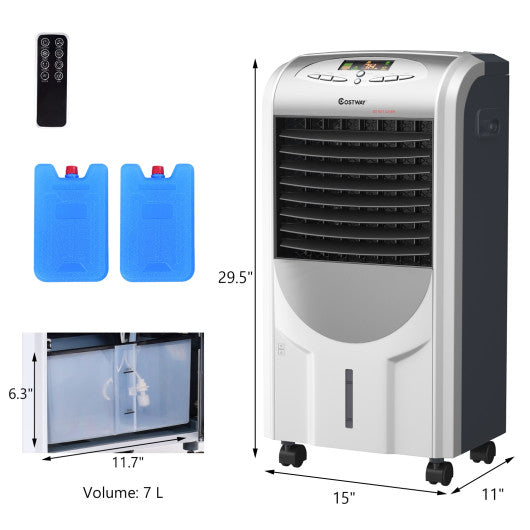 Portable Air Cooler Fan with Heater and Humidifier Function Online