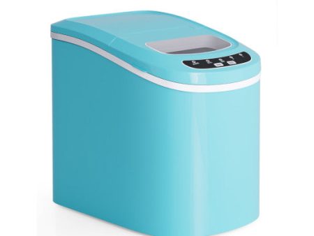 Mini Portable Compact Electric Ice Maker Machine-Green For Discount