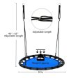 40  Flying Saucer Round Swing Kids Play Set-Blue Online